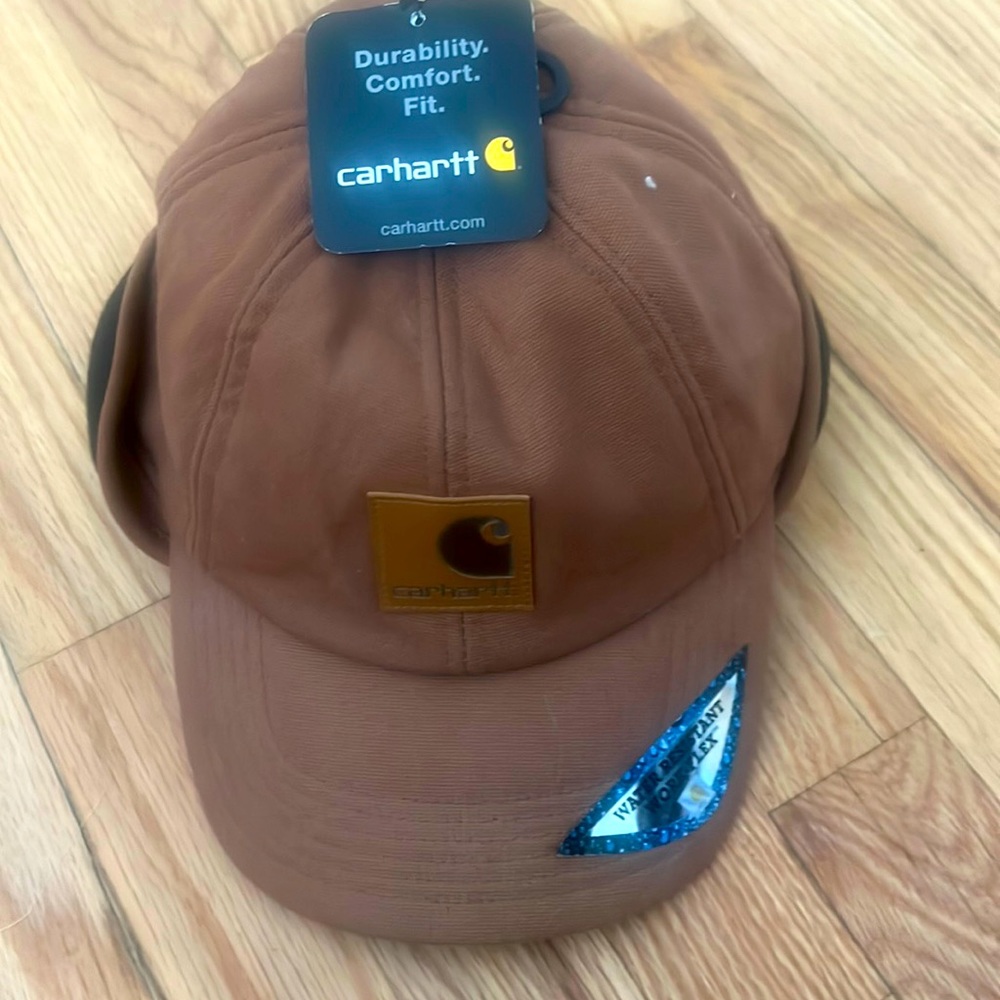 Carhartt cap with ear flap